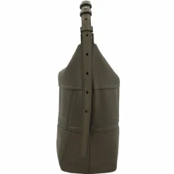 Clearance Liebeskind Edda Shopper Tasche Leder 26 cm dark grigio