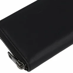 Liebeskind Damengeldbörsen Querformat<Eliza Geldbörse RFID Schutz Leder 11.5 cm black