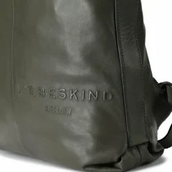Liebeskind Lederrucksäcke|Daypacks<Elvira Daypack Leder 66 cm Laptopfach cypress green