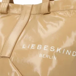 Hot Liebeskind Elvira Shopper Tasche Leder 22.5 cm beige