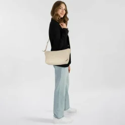 Sale Liebeskind Elvira Umhängetasche Leder 26 cm milk