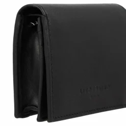 Liebeskind Damengeldbörsen Querformat<Emilia Geldbörse RFID Schutz Leder 11 cm black