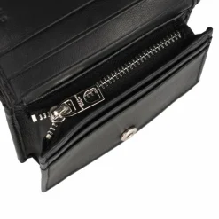 Liebeskind Damengeldbörsen Querformat<Emilia Geldbörse RFID Schutz Leder 11 cm black