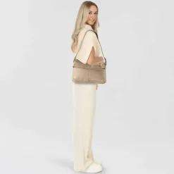 Sale Liebeskind Fiona Schultertasche Leder 29 cm stone