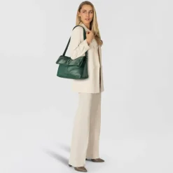 Liebeskind Schultertaschen|Henkeltaschen<Fiona Schultertasche Leder 29 cm botanical