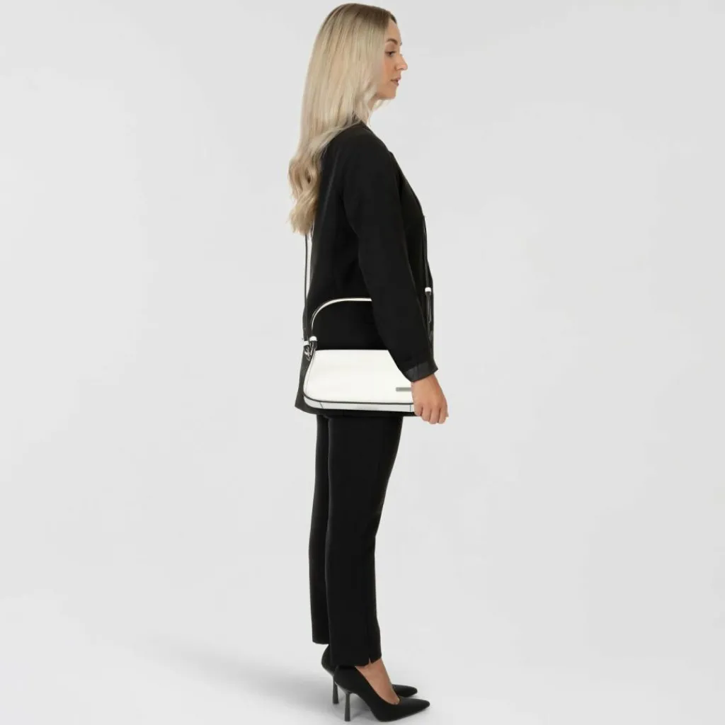 Outlet Liebeskind Franzis Schultertasche Leder 22.5 cm arctic