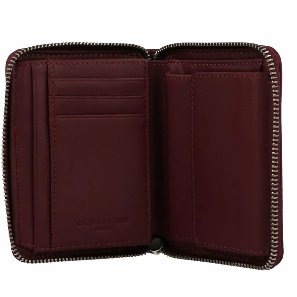 Outlet Liebeskind Hera Geldbörse RFID Schutz Leder 12.5 cm pomegranate