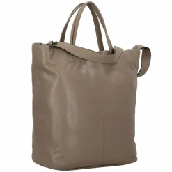 Liebeskind Schultertaschen<Hera Schultertasche Leder 42 cm neutral gray