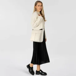 Discount Liebeskind Hera Schultertasche Leder 32 cm milk