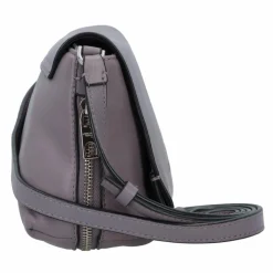 New Liebeskind Hera Umhängetasche Leder 22 cm mit Dehnfalte anemone