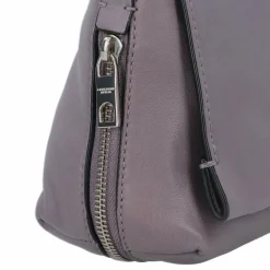 New Liebeskind Hera Umhängetasche Leder 22 cm mit Dehnfalte anemone