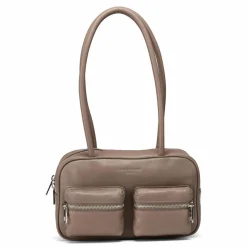 Liebeskind Henkeltaschen|Schultertaschen<Jil Schultertasche Leder 26 cm neutral grey
