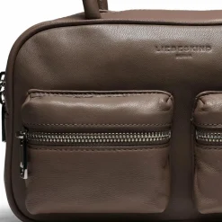 Liebeskind Henkeltaschen|Schultertaschen<Jil Schultertasche Leder 26 cm neutral grey