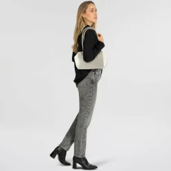 Liebeskind Henkeltaschen|Schultertaschen<Kayla Schultertasche Leder 24 cm milk