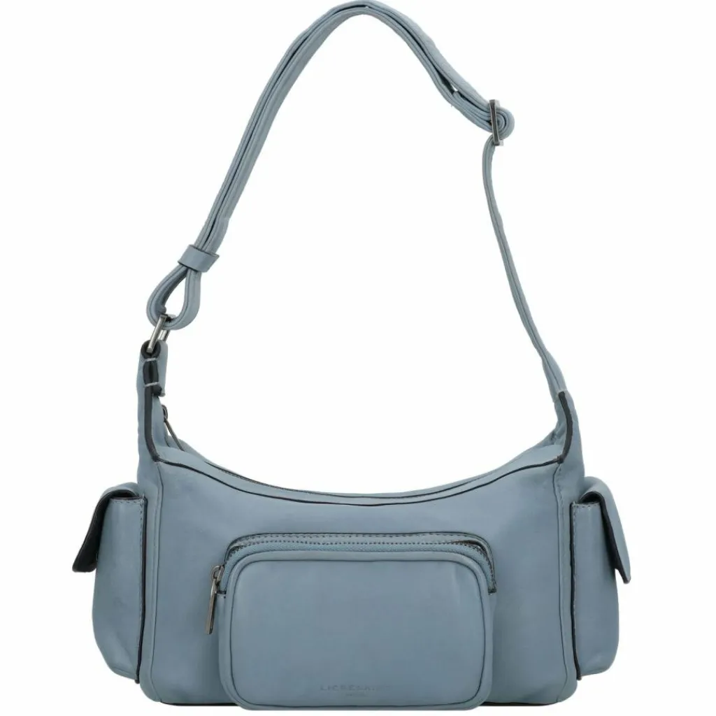 Liebeskind Henkeltaschen<Lila Schultertasche Leder 33 cm blue heaven