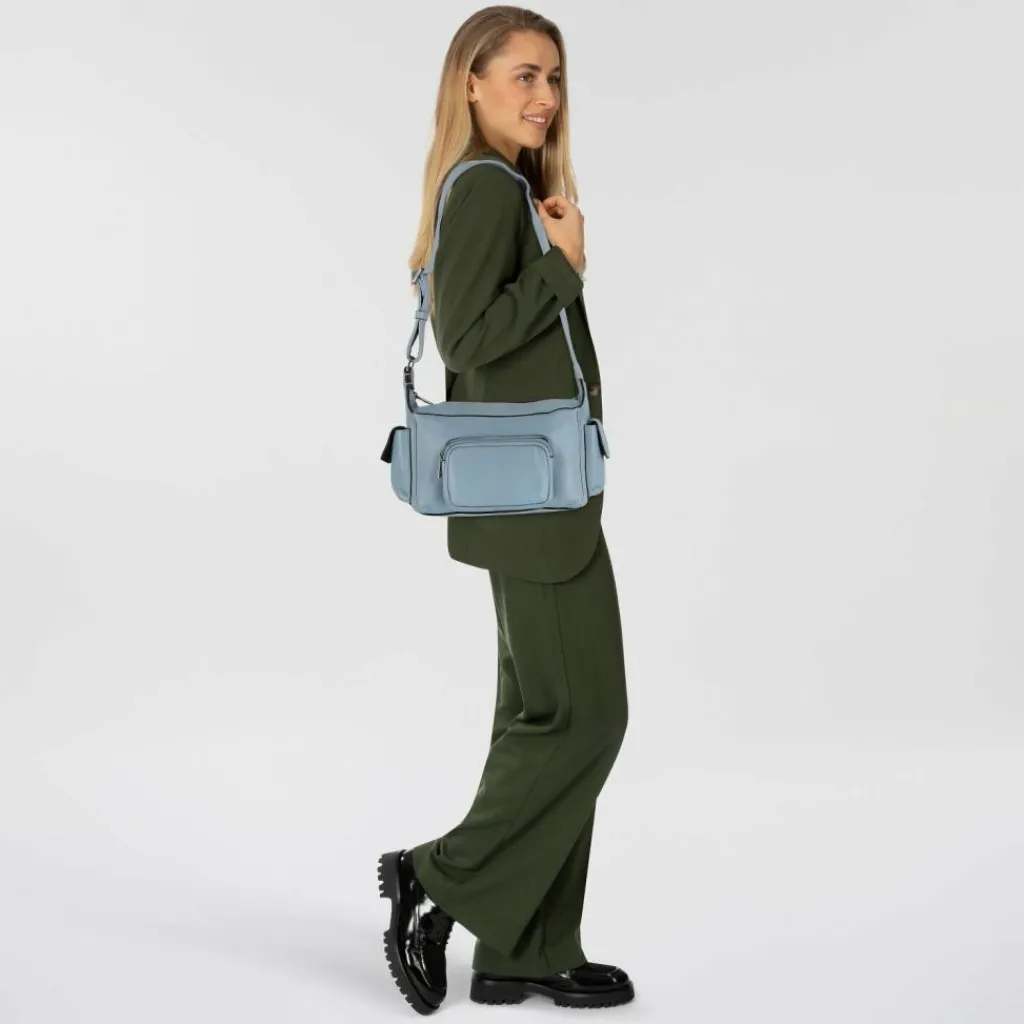 Liebeskind Henkeltaschen<Lila Schultertasche Leder 33 cm blue heaven