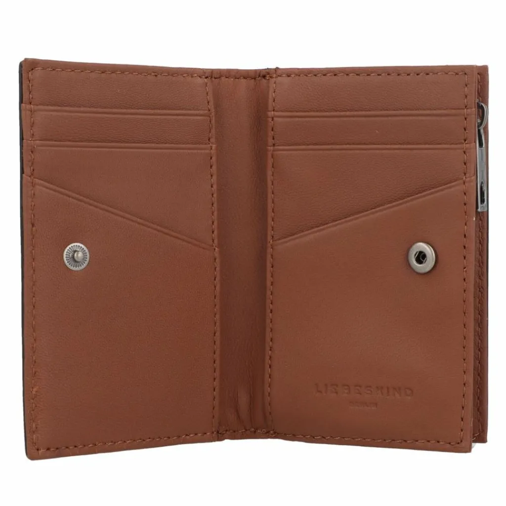 Sale Liebeskind Lilith Geldbörse RFID Schutz Leder 12 cm russet