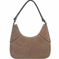 New Liebeskind Lily Schultertasche S Leder 32 cm neutral gray