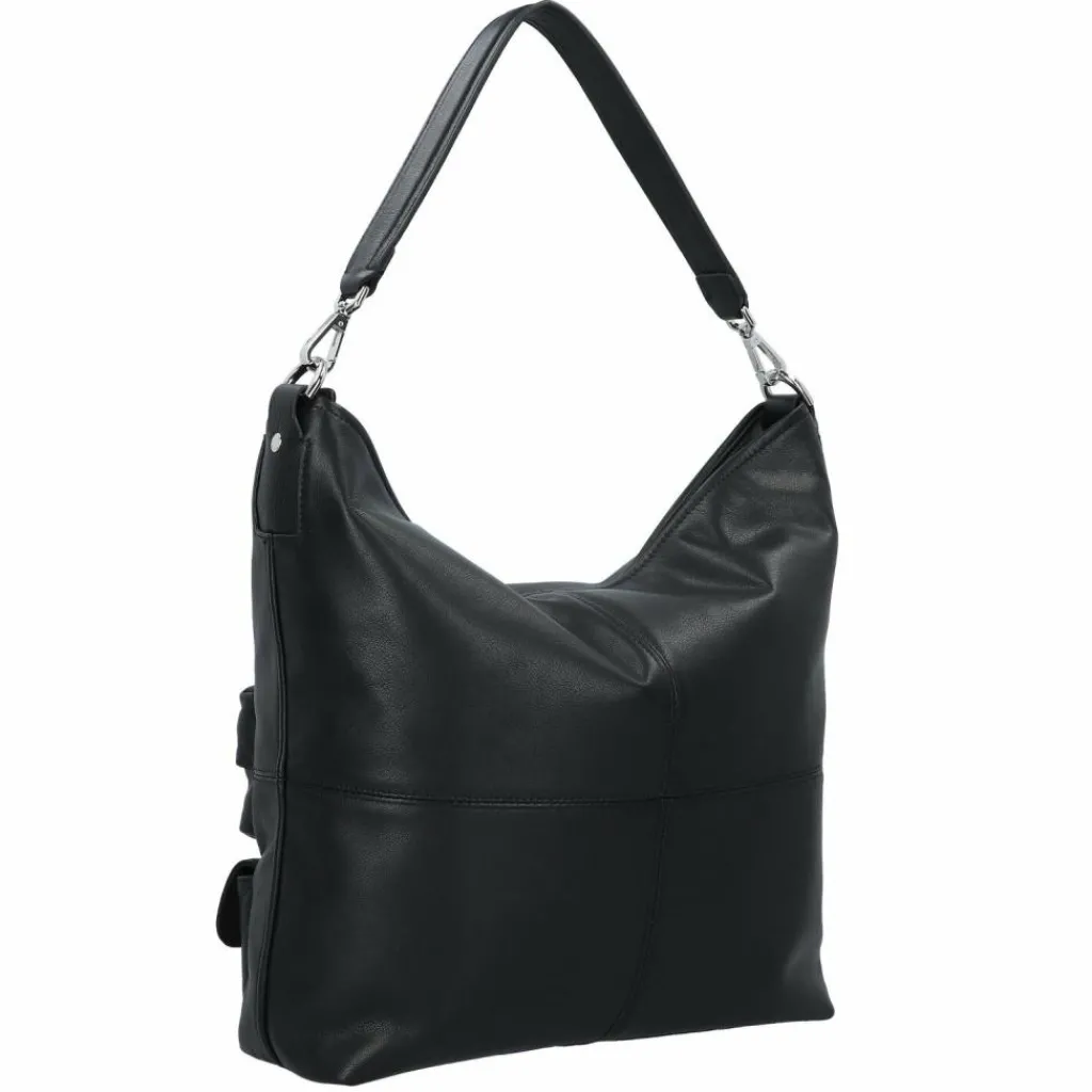 Liebeskind Henkeltaschen|Schultertaschen<LK 204 Schultertasche Leder 42 cm black