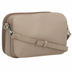 New Liebeskind Luka Umhängetasche Leder 20 cm stone