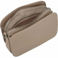 New Liebeskind Luka Umhängetasche Leder 20 cm stone