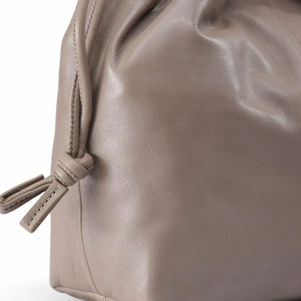 New Liebeskind Lya Umhängetasche Leder 23 cm neutral grey