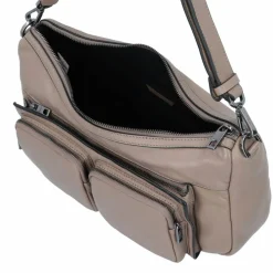 Discount Liebeskind Maia Schultertasche M Leder 35 cm neutral gray