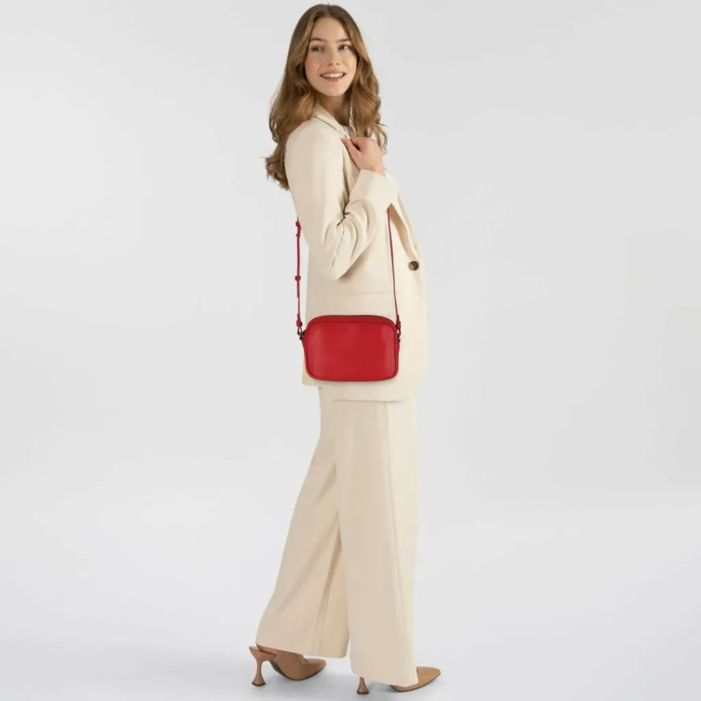 Discount Liebeskind Maia Umhängetasche S Leder 20 cm true red