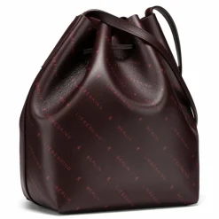 Liebeskind Beuteltaschen|Umhängetaschen<Monogram Beuteltasche Leder 40 cm burgundy