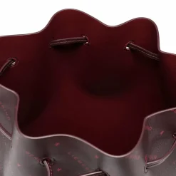 Liebeskind Beuteltaschen|Umhängetaschen<Monogram Beuteltasche Leder 40 cm burgundy