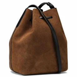 Liebeskind Beuteltaschen|Schultertaschen<Monogram Beuteltasche Leder 35 cm safari