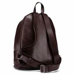 Liebeskind Lederrucksäcke|Daypacks<Monogram Daypack Leder 35 cm Laptopfach burgundy