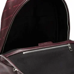 Liebeskind Lederrucksäcke|Daypacks<Monogram Daypack Leder 35 cm Laptopfach burgundy