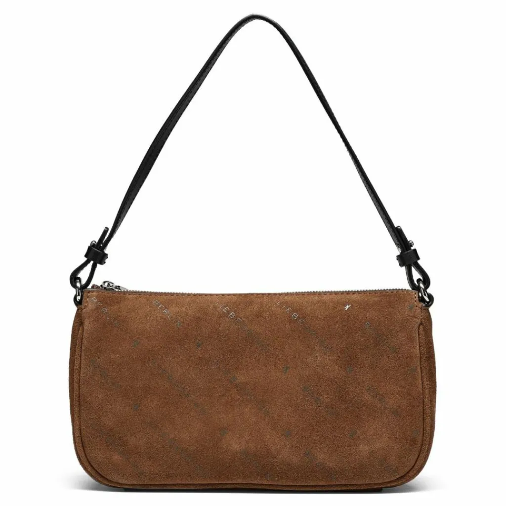 Liebeskind Monogram Schultertasche Leder 23.5 cm safari