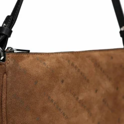 Liebeskind Monogram Schultertasche Leder 23.5 cm safari