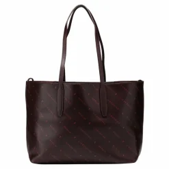 Liebeskind Henkeltaschen|Schultertaschen<Monogram Schultertasche Leder 47 cm burgundy
