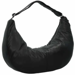 Outlet Liebeskind Moon Schultertasche Leder 58 cm black