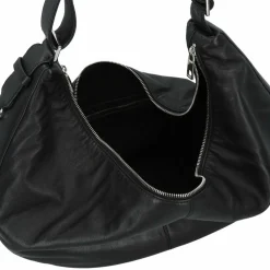 Outlet Liebeskind Moon Schultertasche Leder 58 cm black