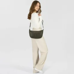 Liebeskind Umhängetaschen<Paris Umhängetasche Leder 34 cm cypress green