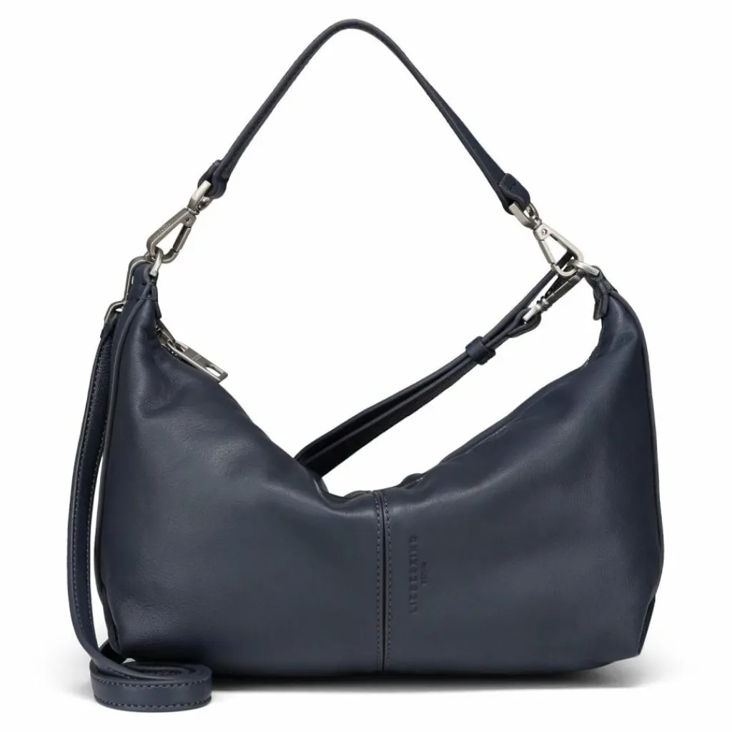 Outlet Liebeskind Paris Umhängetasche Leder 34 cm cobalt night