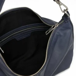Outlet Liebeskind Paris Umhängetasche Leder 34 cm cobalt night
