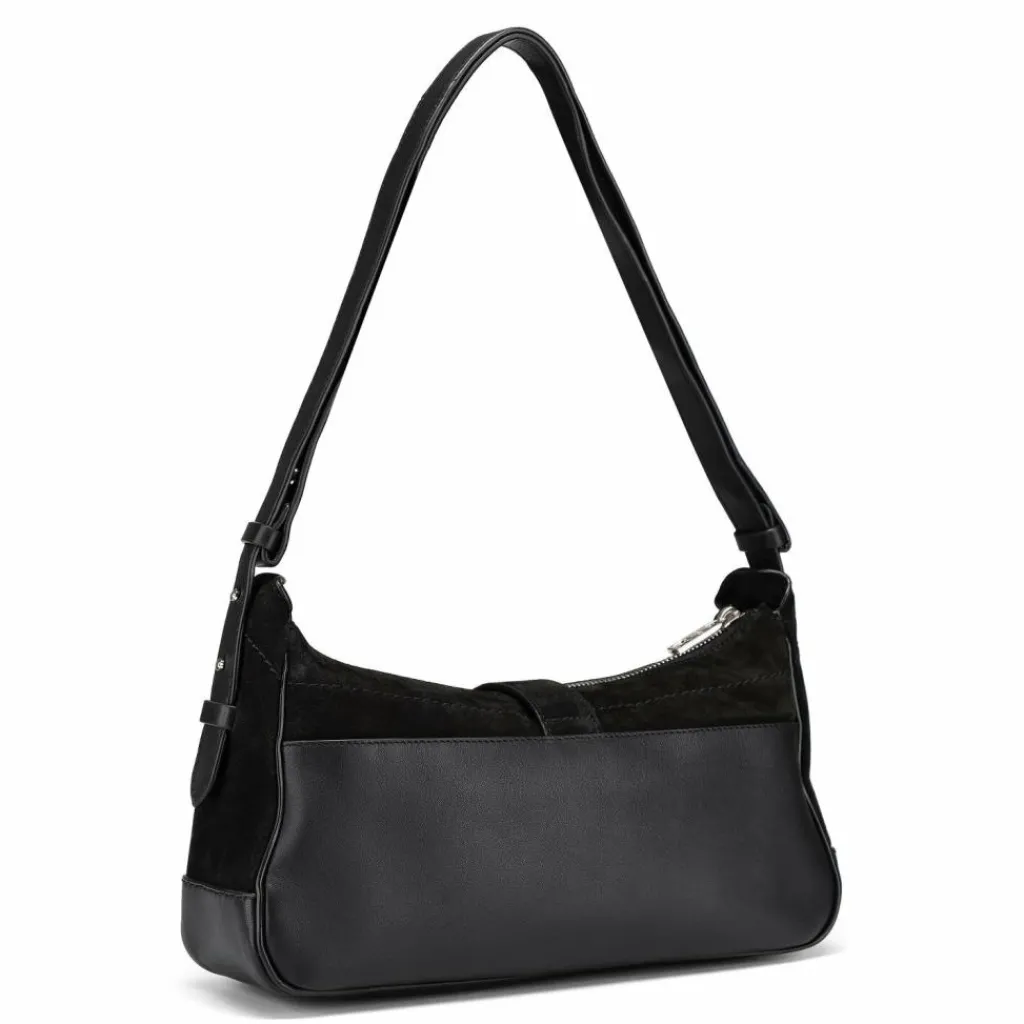 Outlet Liebeskind Ren Schultertasche Leder 30 cm black