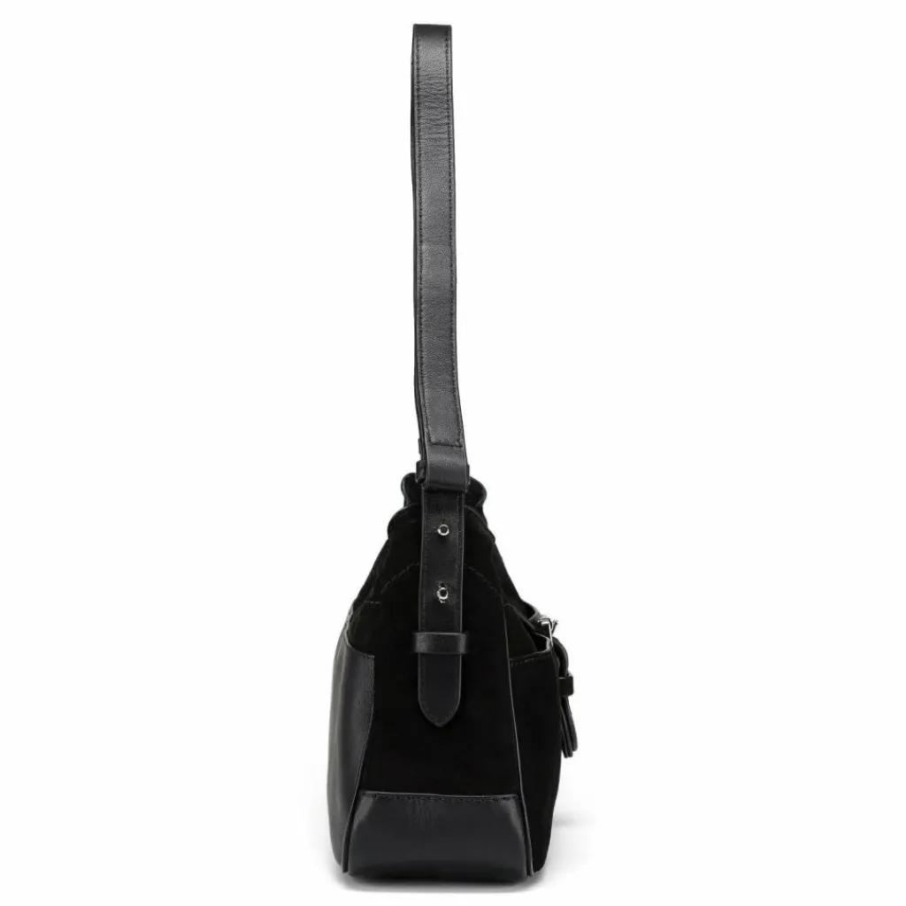 Outlet Liebeskind Ren Schultertasche Leder 30 cm black