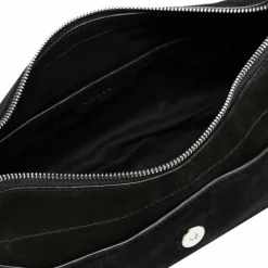 Outlet Liebeskind Ren Schultertasche Leder 30 cm black