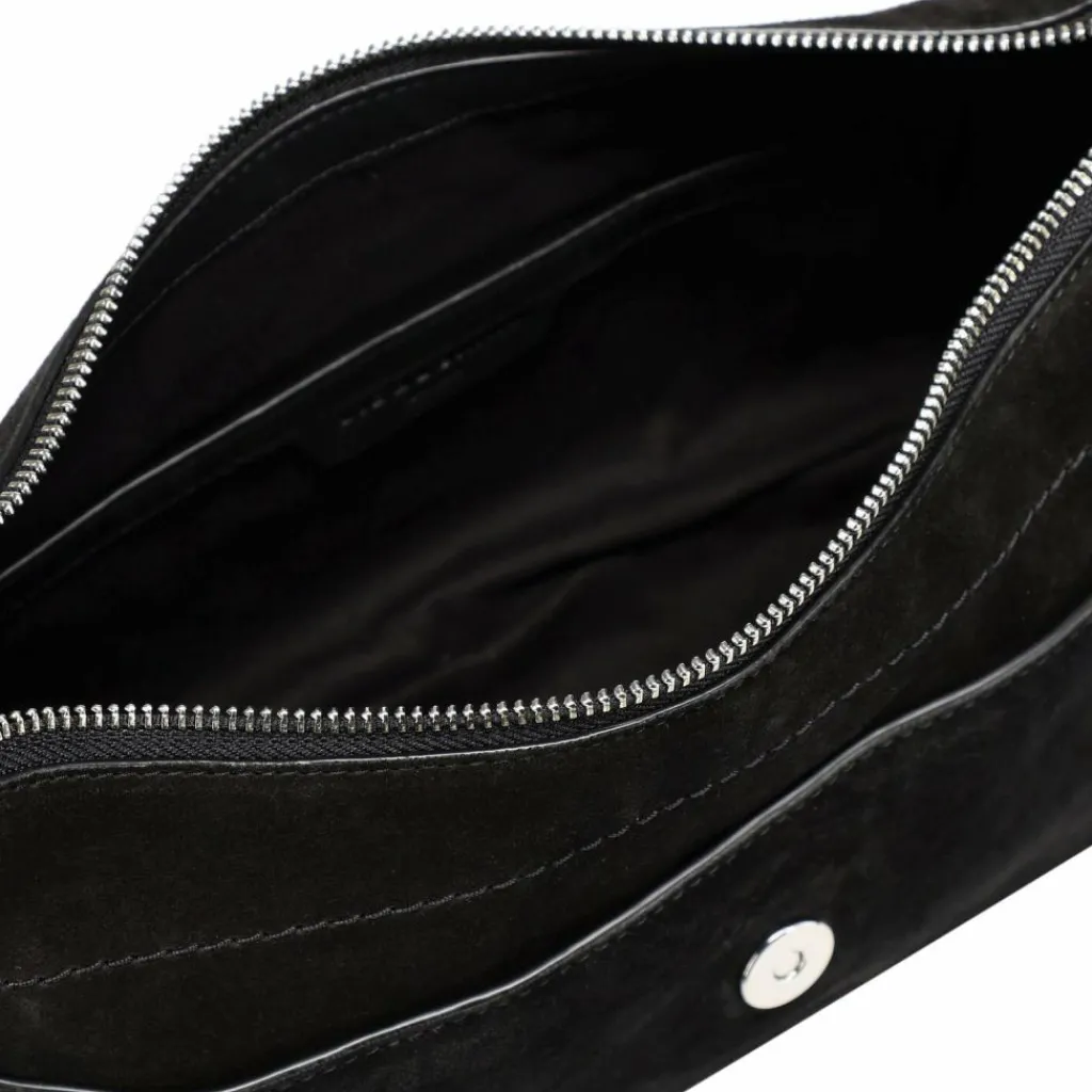 Outlet Liebeskind Ren Schultertasche Leder 30 cm black