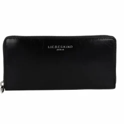 Clearance Liebeskind Sally Geldbörse RFID Schutz Leder 19 cm black