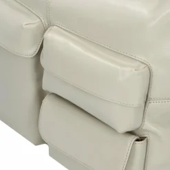 Liebeskind Henkeltaschen|Schultertaschen<Schultertasche Leder 36 cm milk