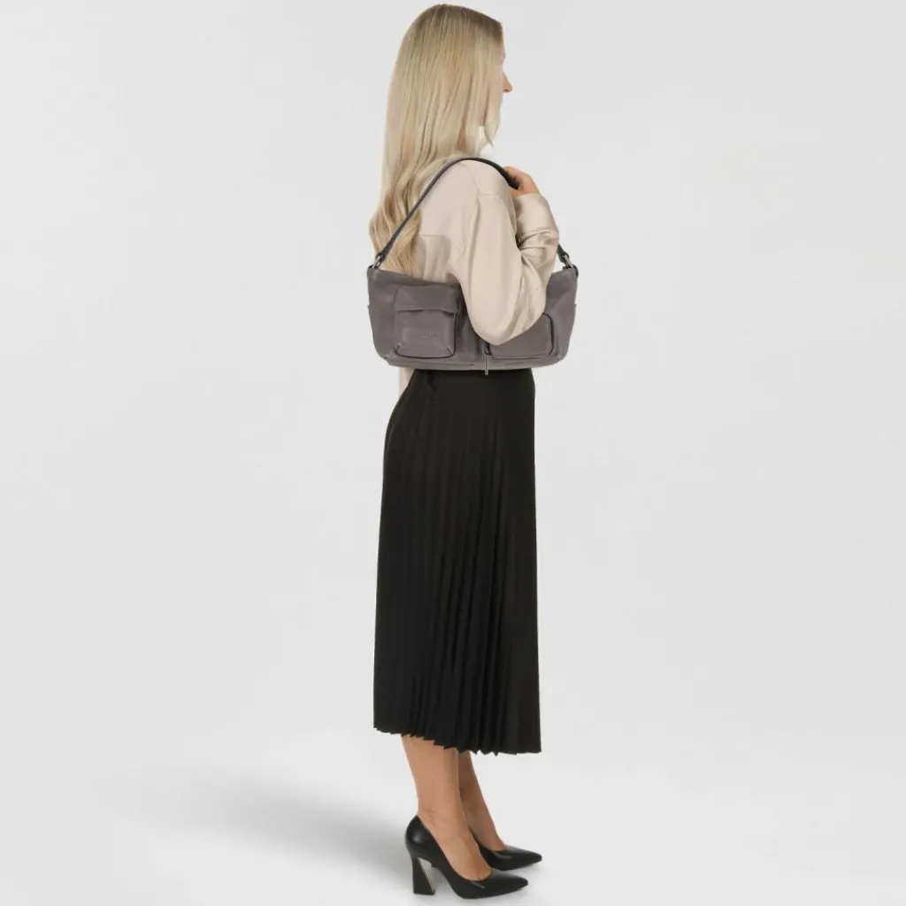 Liebeskind Henkeltaschen|Schultertaschen<Schultertasche Leder 29 cm iron