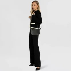 Liebeskind Umhängetaschen|Mini Bags<Sky II Mini Bag Umhängetasche Leder 17.5 cm black