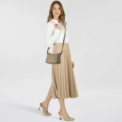 Liebeskind Umhängetaschen|Mini Bags<Sky II Mini Bag Umhängetasche Leder 17.5 cm neutral grey